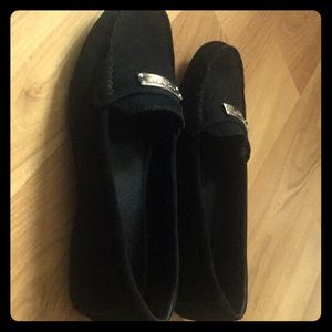 Women's Coach Nubuck Suede Loafers